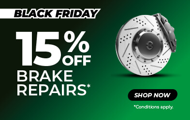 Black Friday - Brake Repair Offer